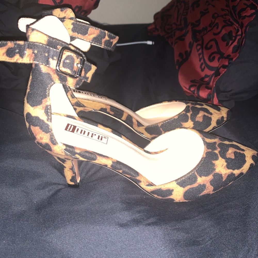 Black & Brown 3 inches heel